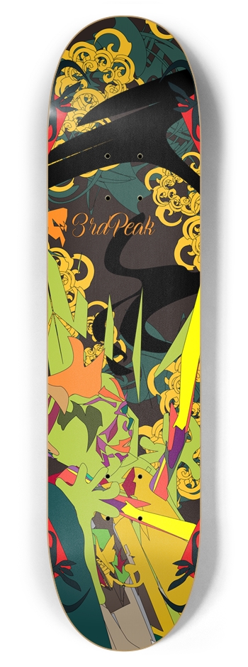 3rd Peak Seahaven 7-7/8 Skateboard Deck
