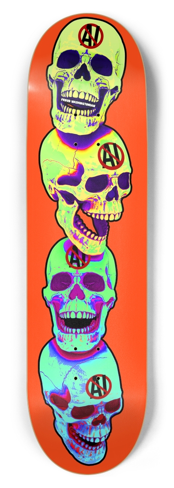 No AI 8-3/4 Inch Skateboard