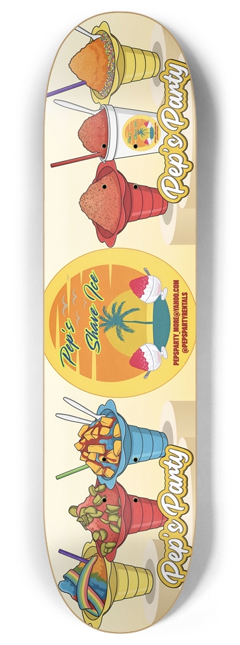Peps Shave Ice Custom Design
