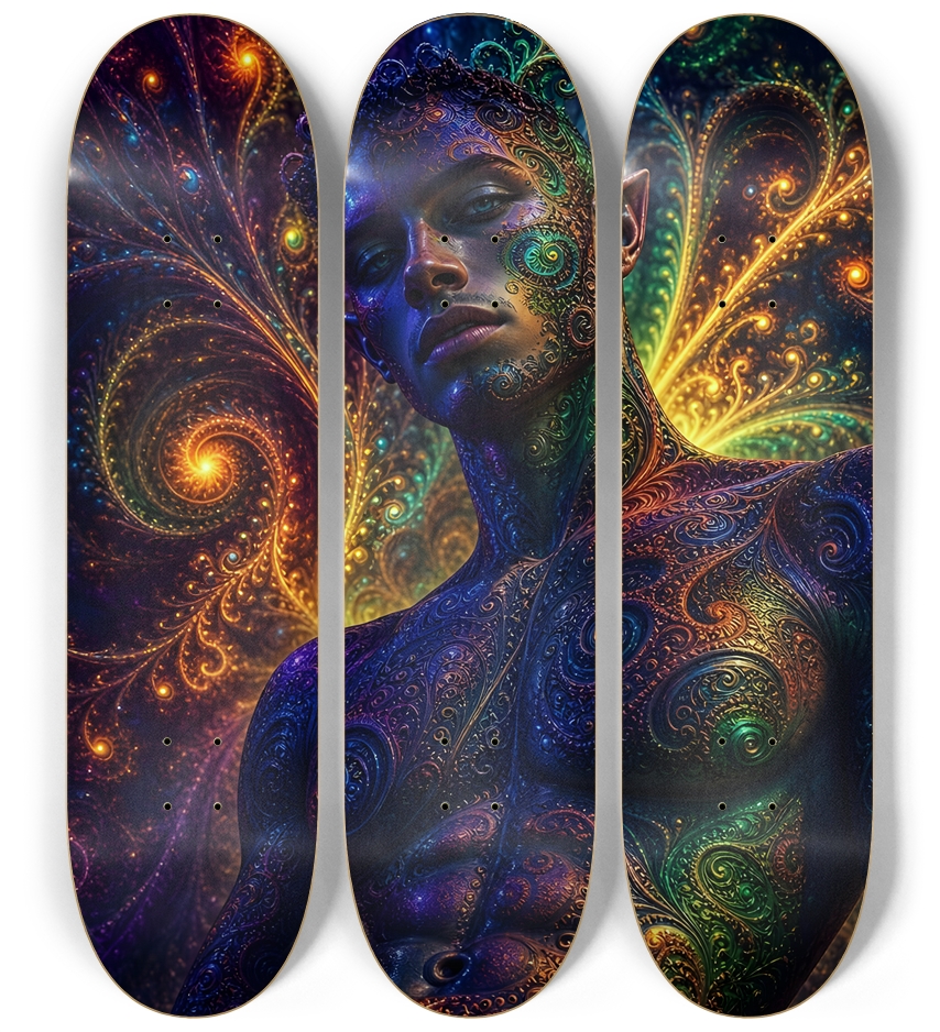 Psychedelic Fractal Alien #19
