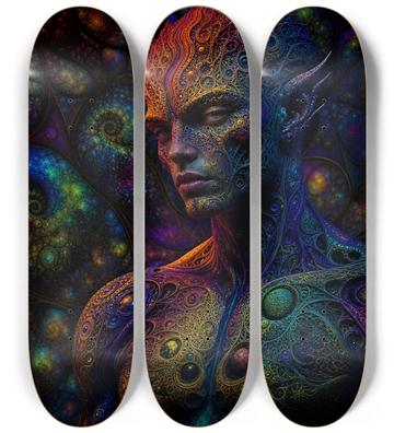 Psychedelic Fractal Alien #5