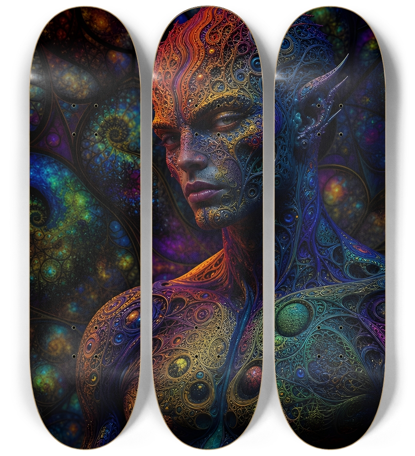 Psychedelic Fractal Alien #5