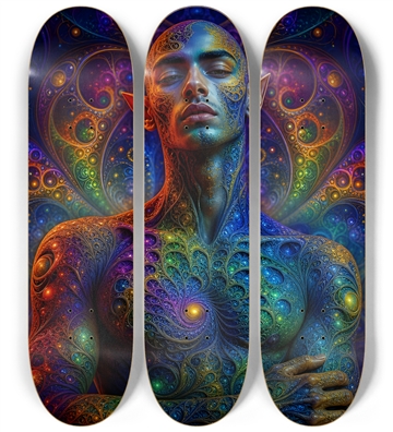 Psychedelic Fractal Alien #18