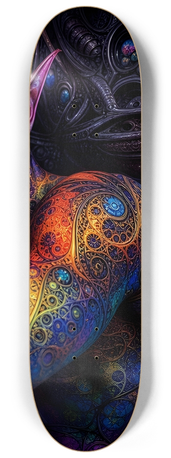 Psychedelic Fractal Alien #1 #3