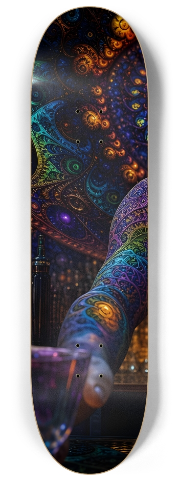 Psychedelic Fractal Dirty Blonde Bartender  #30 #1