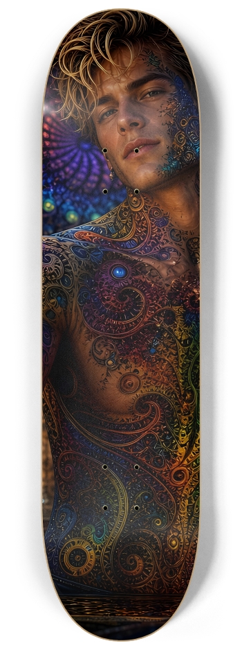 Psychedelic Fractal Dirty Blonde Bartender  #30 #2