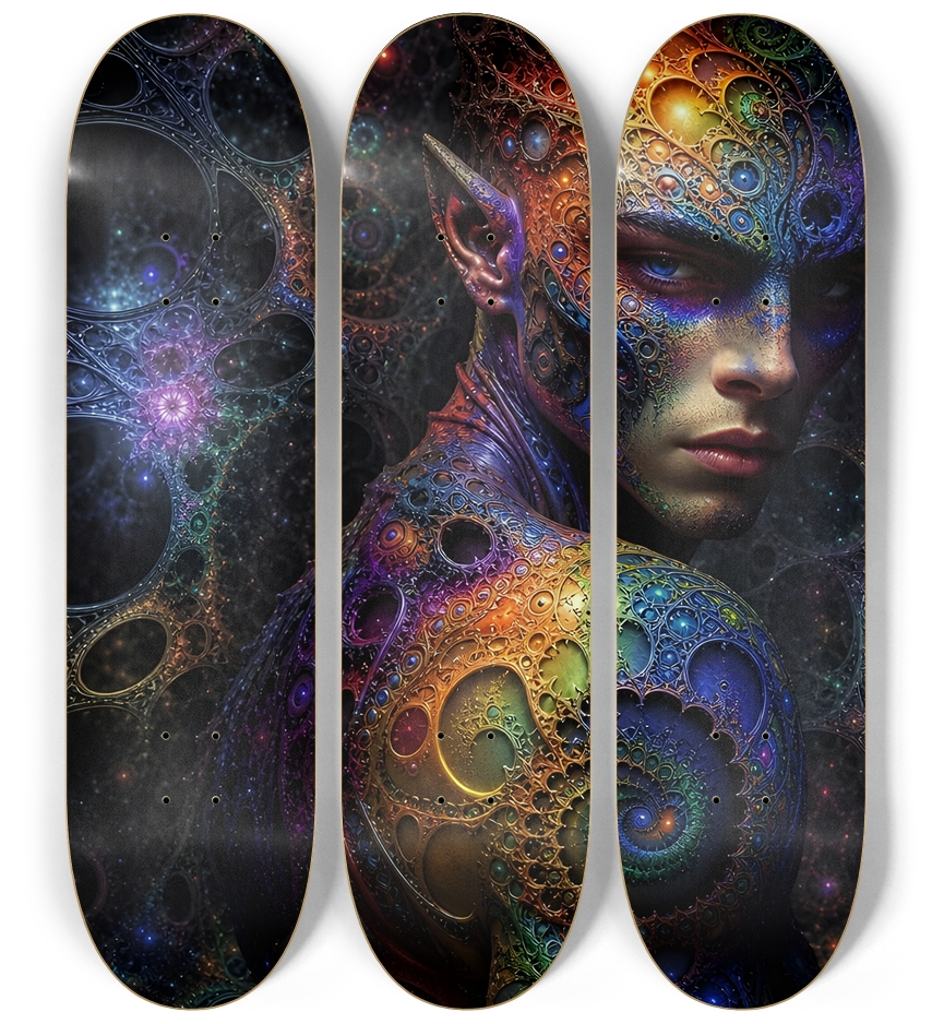 Psychedelic Fractal Alien #2