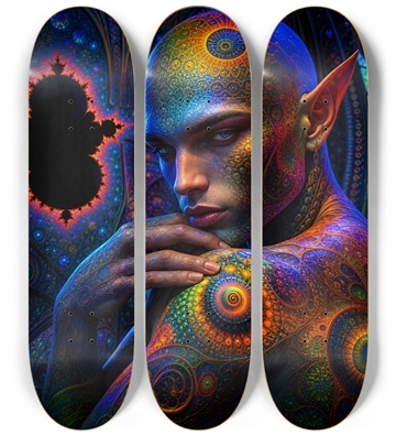 Psychedelic Fractal Alien #26