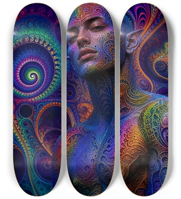 Psychedelic Fractal Alien #30