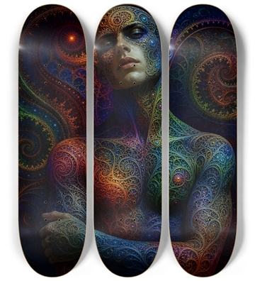 Psychedelic Fractal Alien #14
