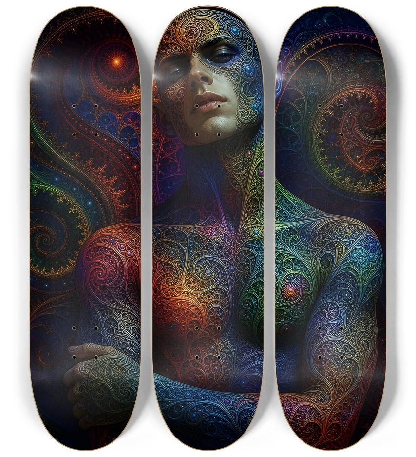 Psychedelic Fractal Alien #14
