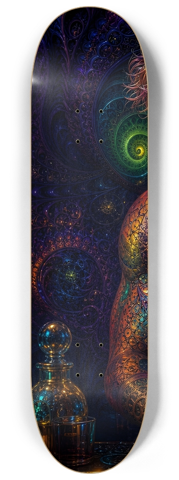 Psychedelic Fractal Dirty Blonde Bartender  #27 #1