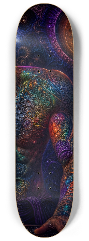 Psychedelic Fractal Dirty Blonde Bartender  #27 #3