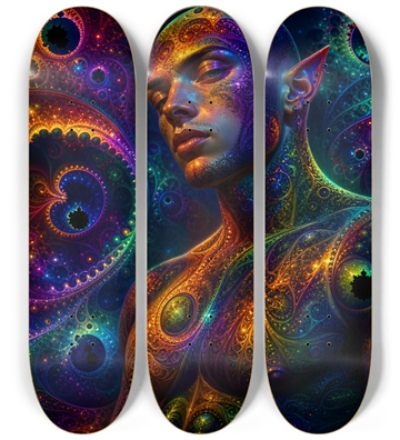 Psychedelic Fractal Alien #17