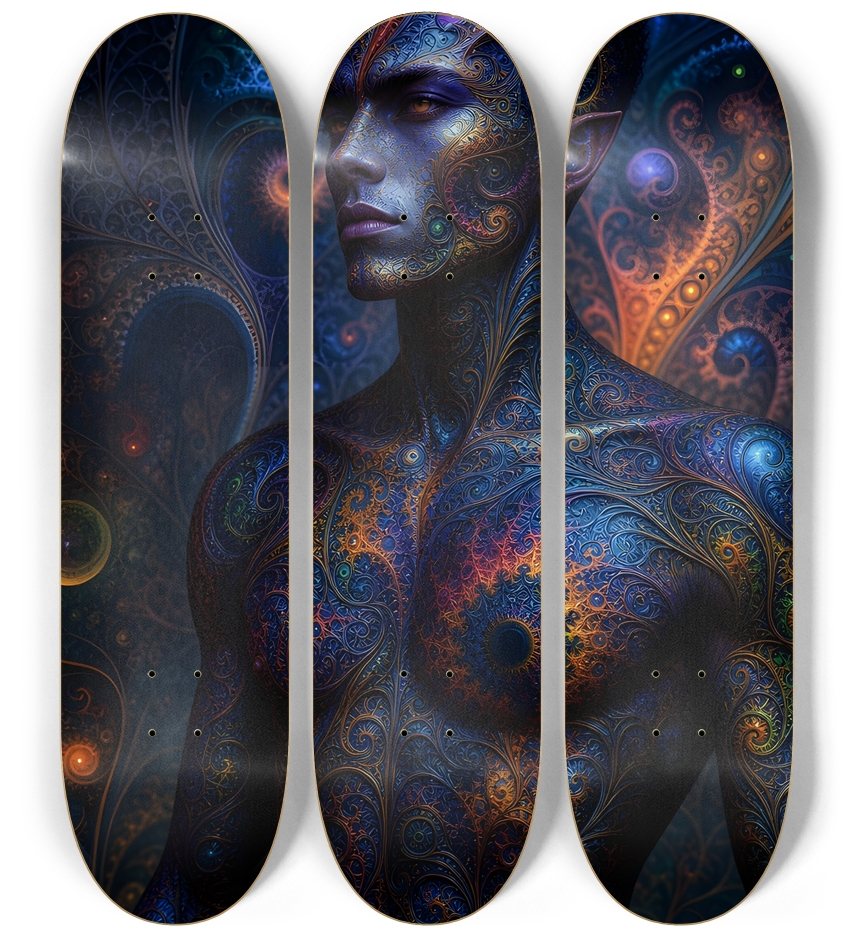 Psychedelic Fractal Alien #3