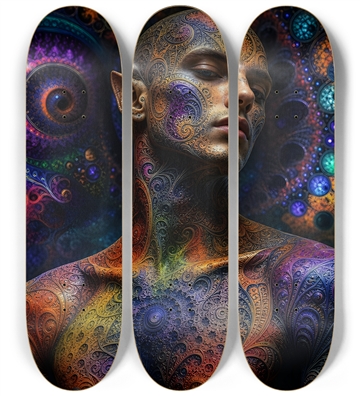 Psychedelic Fractal Alien #31