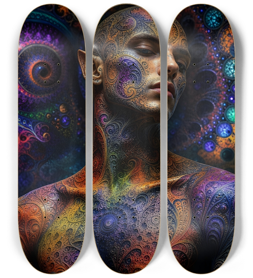 Psychedelic Fractal Alien #31