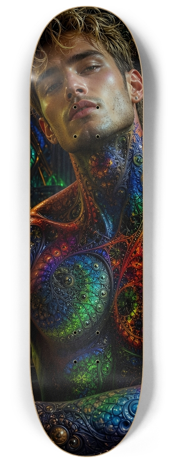 Psychedelic Fractal Dirty Blonde Bartender  #25 #2