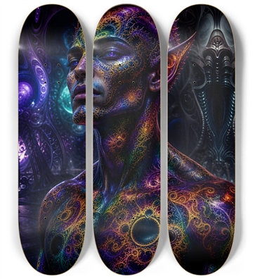Psychedelic Fractal Alien #12