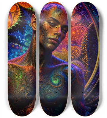 Psychedelic Fractal Alien #13