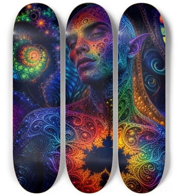Psychedelic Fractal Alien #38
