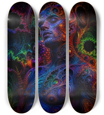 Psychedelic Fractal Alien #25