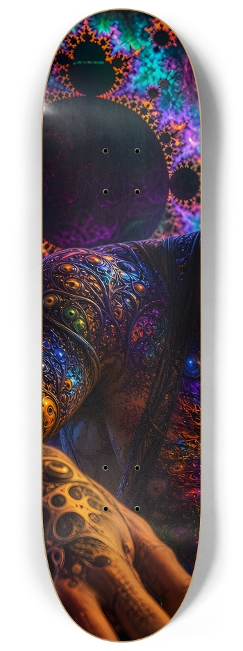 Psychedelic Fractal Dirty Blonde Bartender  #24 #1