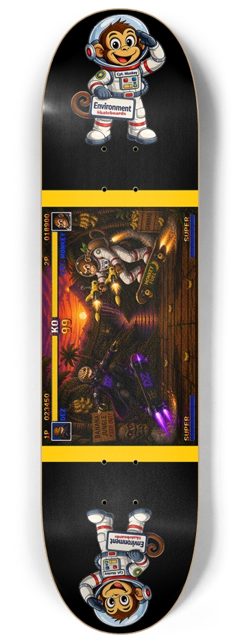 90s Game Stage Environment Deck