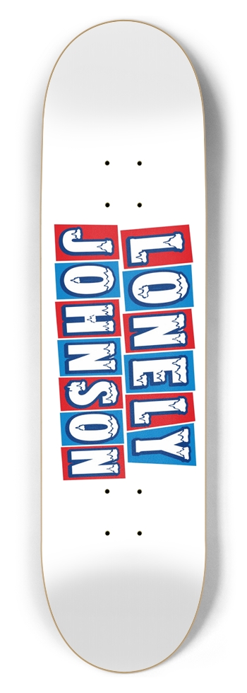 Lonely Johnson Iced Out Deck 8.5 Inch 