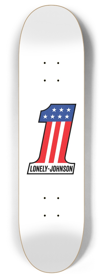 Lonely Johnson #1 Deck 8.0 Inch