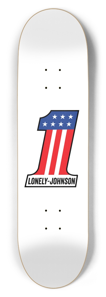 Lonely Johnson #1 Deck 8.5 Inch