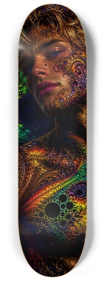 Psychedelic Fractal Blonde Elf #4 #2