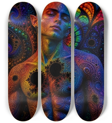 Psychedelic Fractal Alien #39