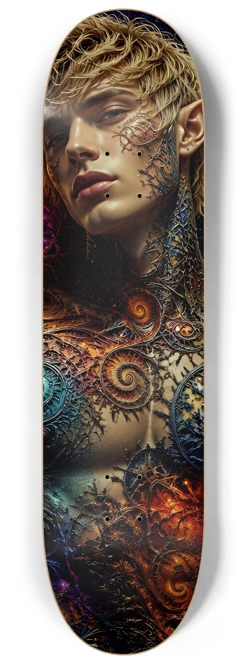 Psychedelic Fractal Blonde Elf #2 #2