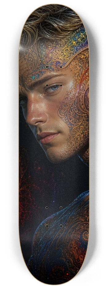 Psychedelic Fractal Blonde Elf #7 #2