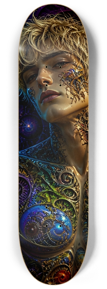 Psychedelic Fractal Blonde Elf #3 #2