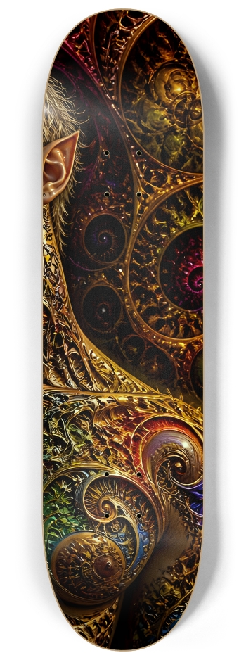 Psychedelic Fractal Blonde Elf #3 #3