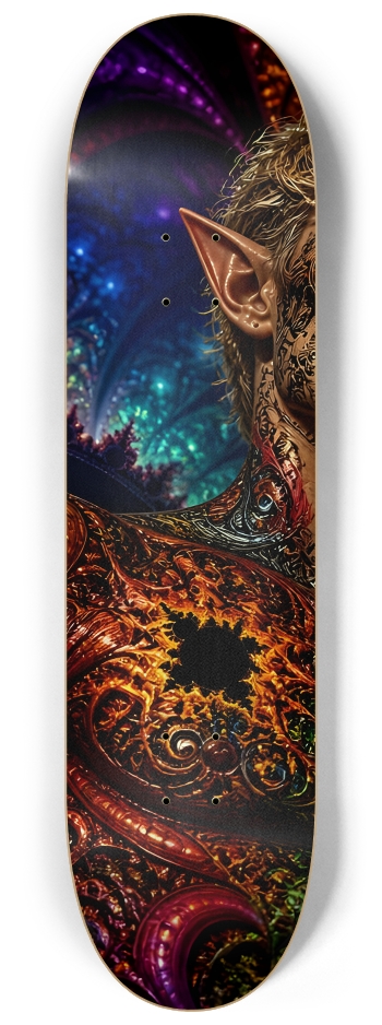 Psychedelic Fractal Blonde Elf #8 #2
