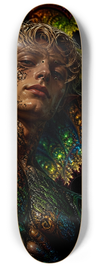 Psychedelic Fractal Blonde Elf #8 #3