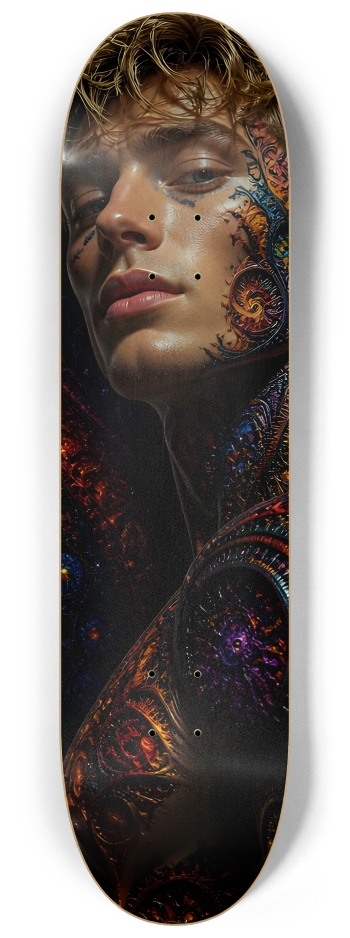 Psychedelic Fractal Blonde Elf #10 #2