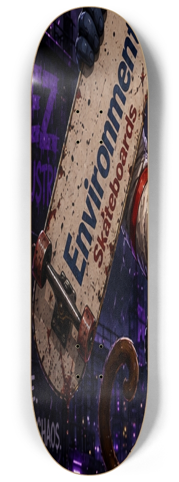 The Launch Wall Series #1 8-1/4 Skateboard Deck