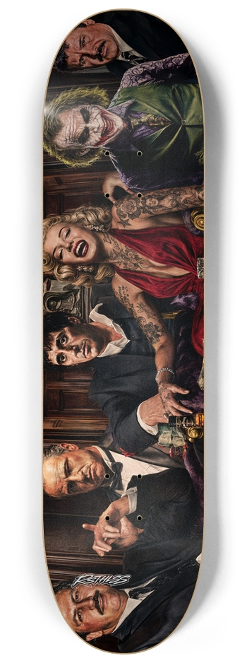Rsrthlss 8-1/4 Skateboard Deck