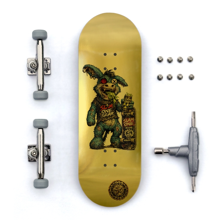 Donkey Vomit SLAM ONE GEAR Custom Fingerboard