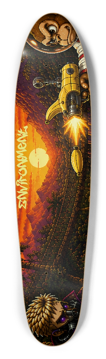 Environment Longboard Longboard Shape
