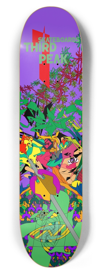 3rd Peak Forward Progress 7-7/8 Skateboard Deck