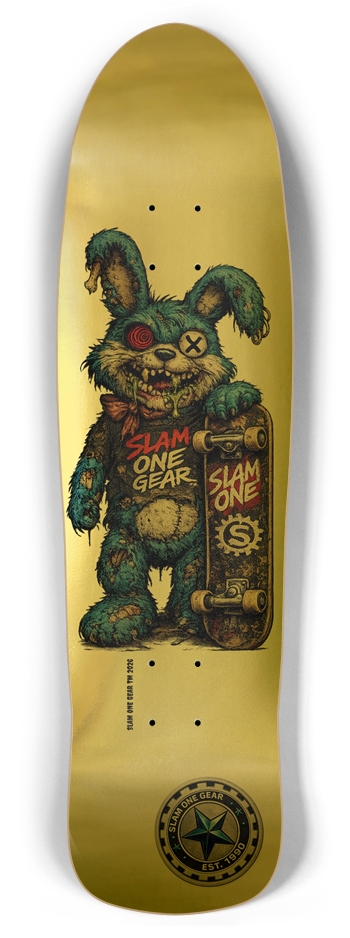 Zombie Bunny SLAM ONE GEAR Retro Rocket