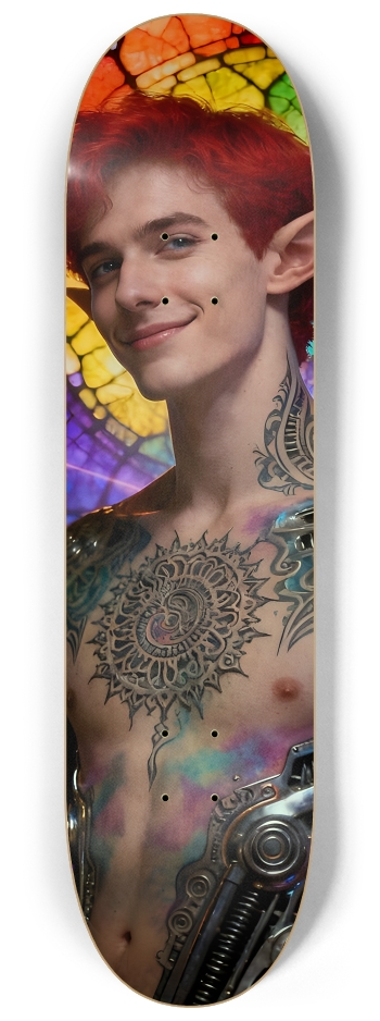 Psychedelic Fractal Redhead Elf #4 #2