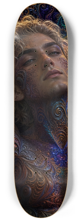 Psychedelic Fractal Blonde Elf #19 #2