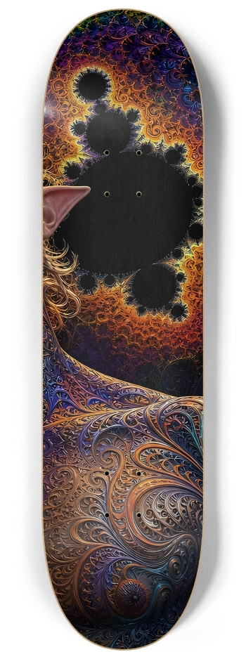 Psychedelic Fractal Blonde Elf #19 #3