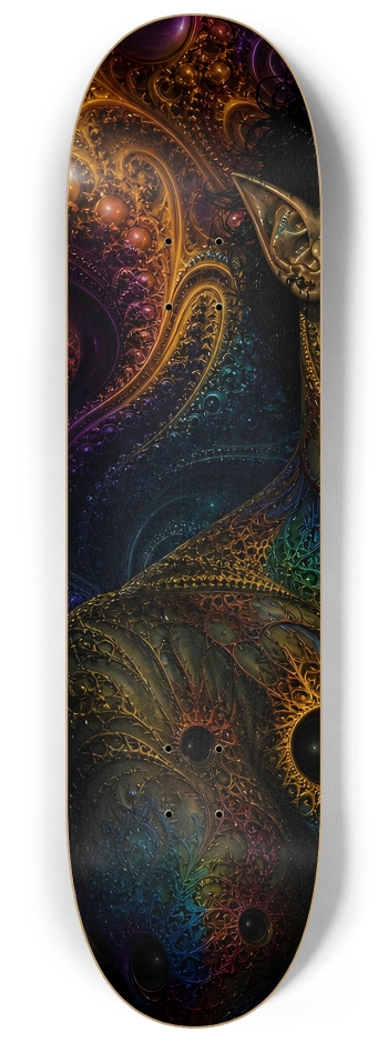 Psychedelic Fractal Brunette Elf #7 #1